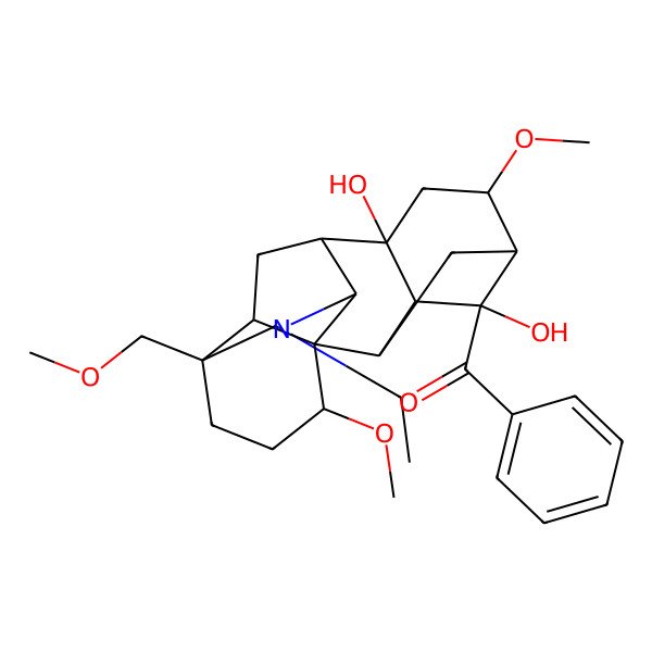 2D Structure of 14-Benzoyltalatisamine