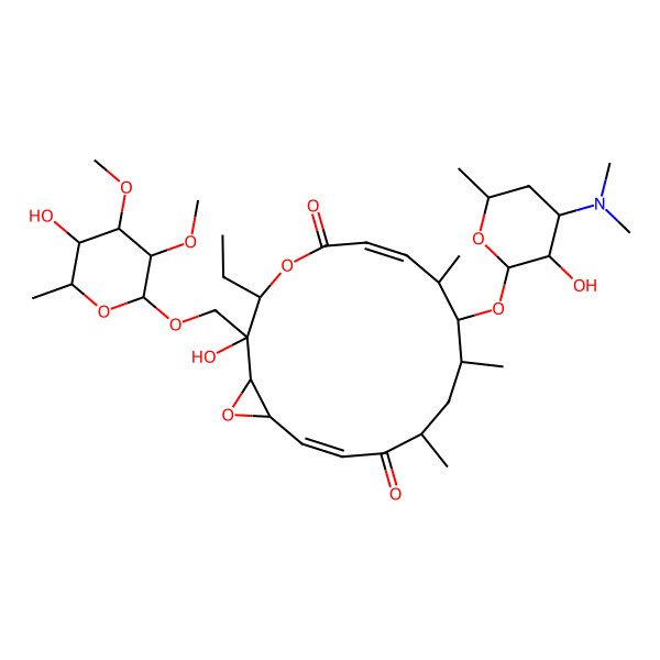 2D Structure of Mycinamycin II