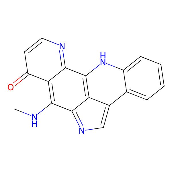 2D Structure of Plakinidine C
