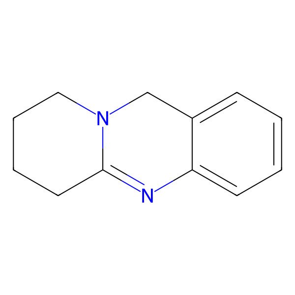 2D Structure of 6,8,9,11-Tetrahydro-7H-pyrido[2,1-b]quinazoline