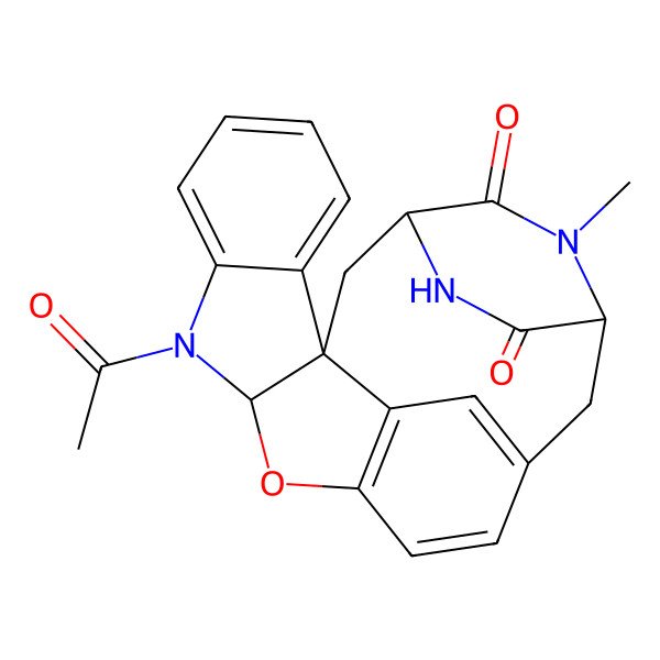 2D Structure of (+)-Azonazine