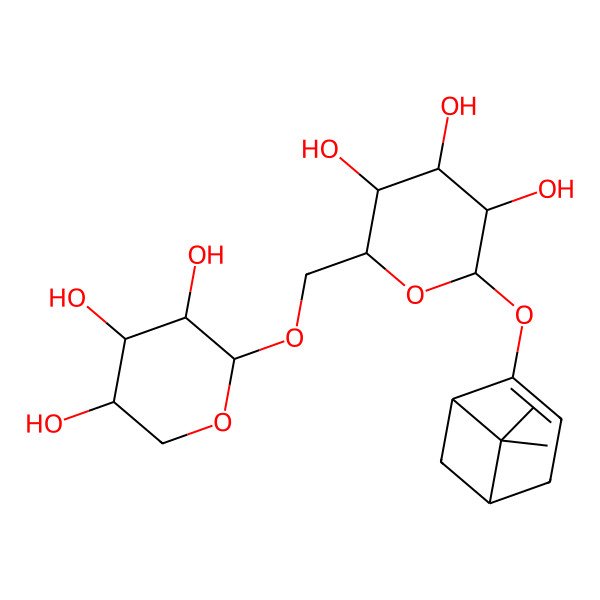 2D Structure of Sacranoside A