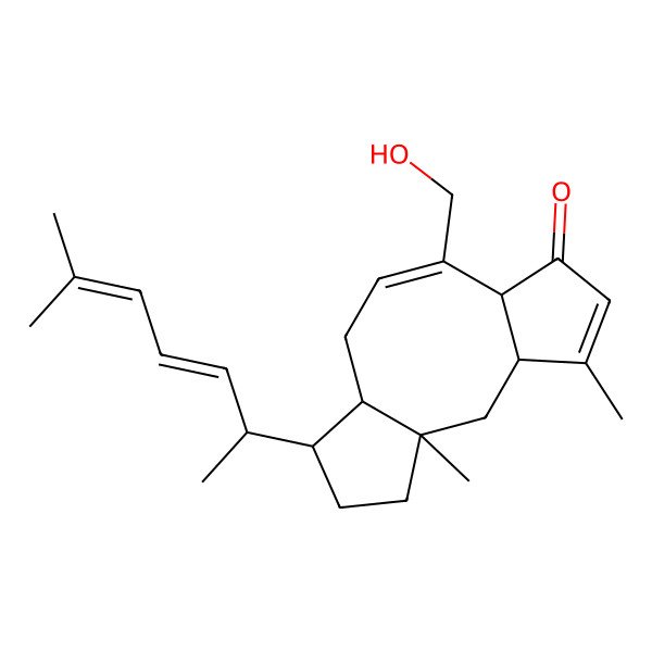 2D Structure of (6a)-21,21-O-dihydroophiobolin G