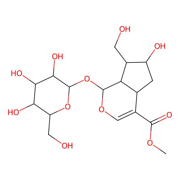 2D Structure of 6Alpha-Hydroxyadoxoside