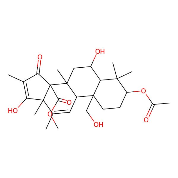 2D Structure of 6alpha-hydroxyandrastin B