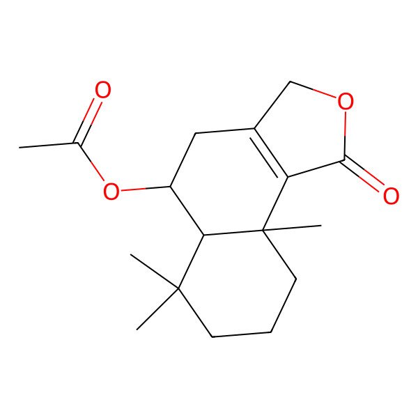 2D Structure of 6beta-Acetoxyisodrimenin 2D Structure of 6beta-Acetoxyisodrimenin