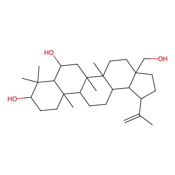 2D Structure of 6Beta-Hydroxybetulin