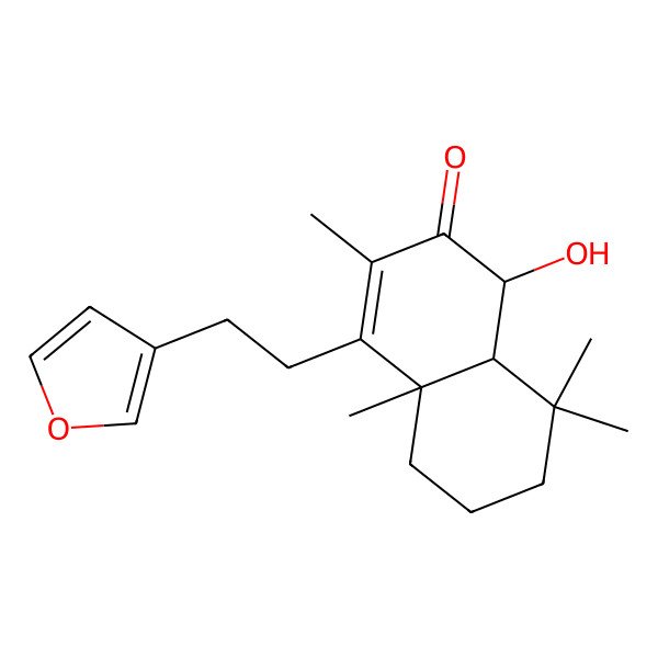 2D Structure of 6beta-Hydroxyhispanone