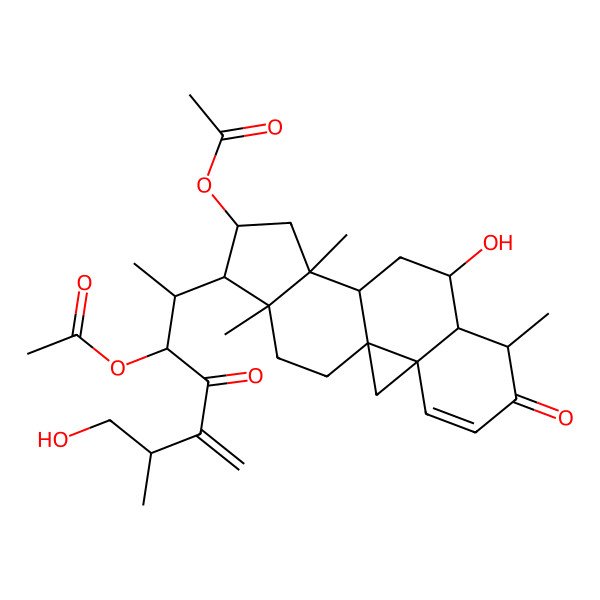 2D Structure of 6Beta-Hydroxyneoboutomellerone 2D Structure of 6Beta-Hydroxyneoboutomellerone