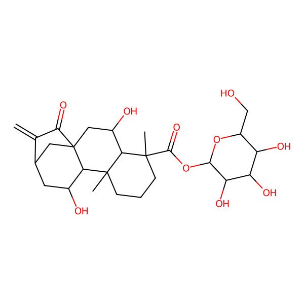 2D Structure of 6beta-Hydroxypaniculoside III