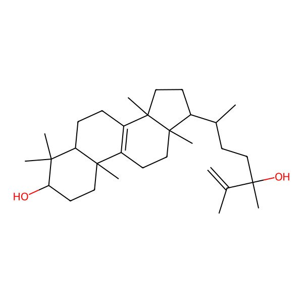 2D Structure of (3S,5S,10S,13S,14S,17S)-17-[(2S,5S)-5-hydroxy-5,6-dimethylhept-6-en-2-yl]-4,4,10,13,14-pentamethyl-2,3,5,6,7,11,12,15,16,17-decahydro-1H-cyclopenta[a]phenanthren-3-ol