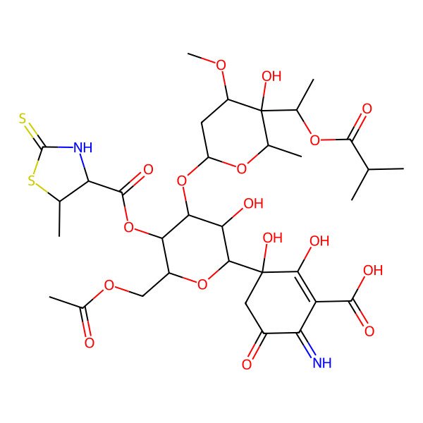 2D Structure of U 77803