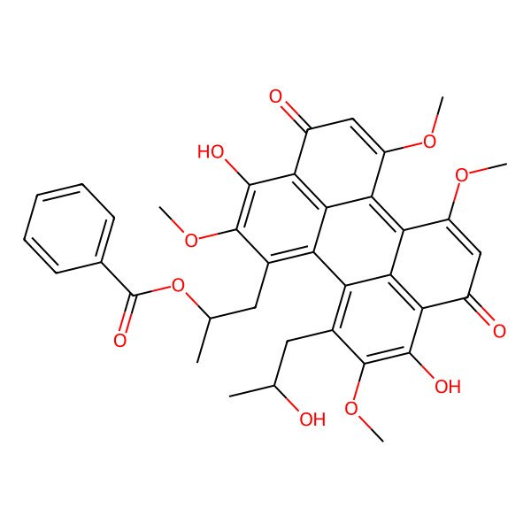 2D Structure of Calphostin B