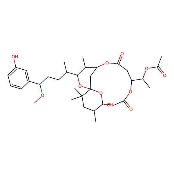 2D Structure of Manauealide C