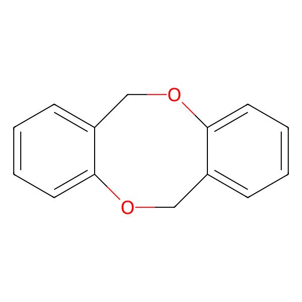 2D Structure of 6h,12h-Dibenzo[b,f][1,5]dioxocine