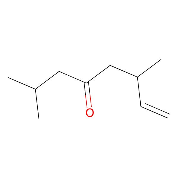 2D Structure of (6S)-2,6-Dimethyloct-7-en-4-one