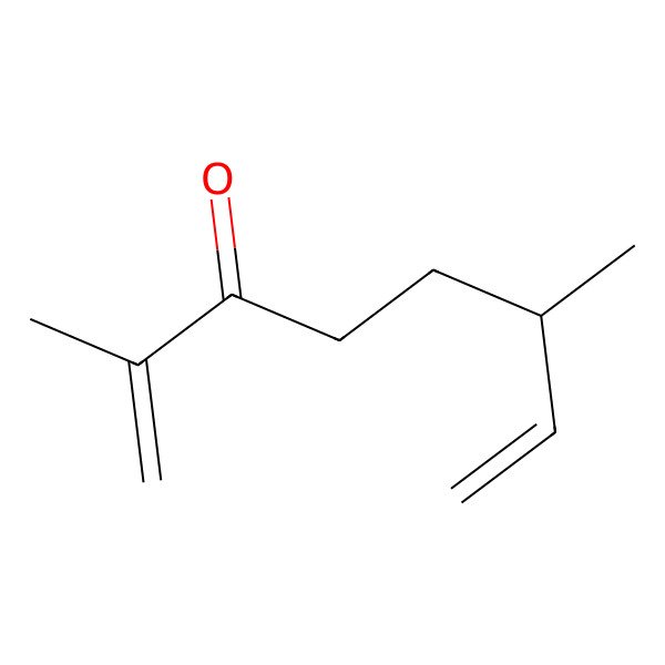 2D Structure of (6S)-2,6-dimethylocta-1,7-dien-3-one