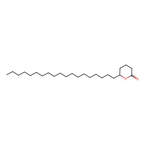 2D Structure of (6S)-6-nonadecyloxan-2-one