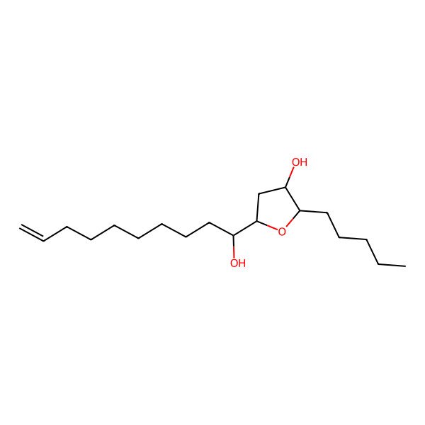 2D Structure of (6s,7s,9r,10r)-6,9-Epoxynonadec-18-ene-7,10-diol