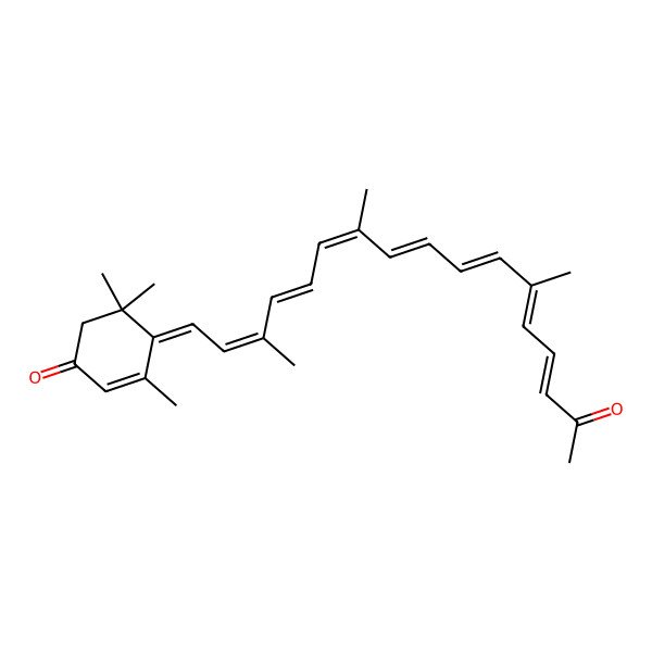 2D Structure of (6Z)-9'-apo-rhodoxanthinone