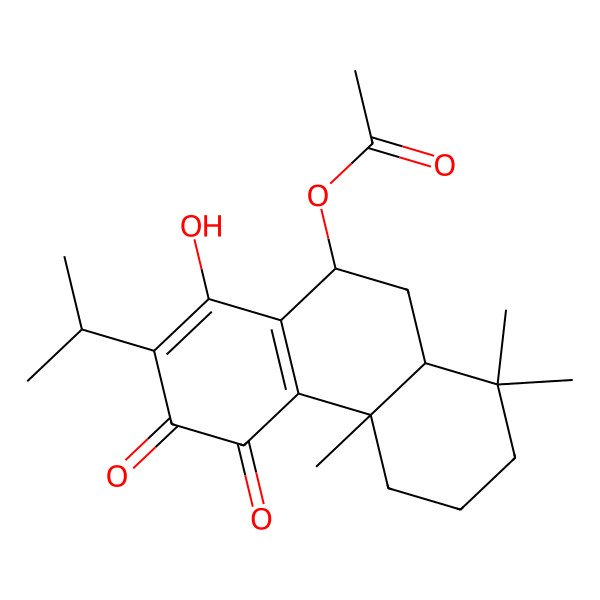 2D Structure of 7-Acetylhorminone
