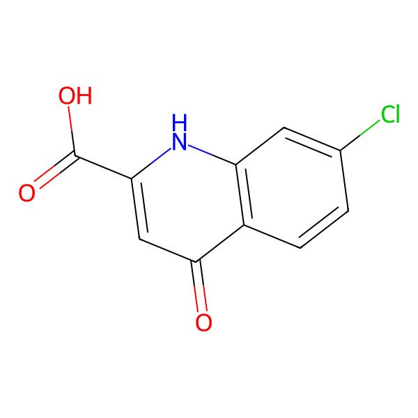 2D Structure of 7-Chlorokynurenic acid