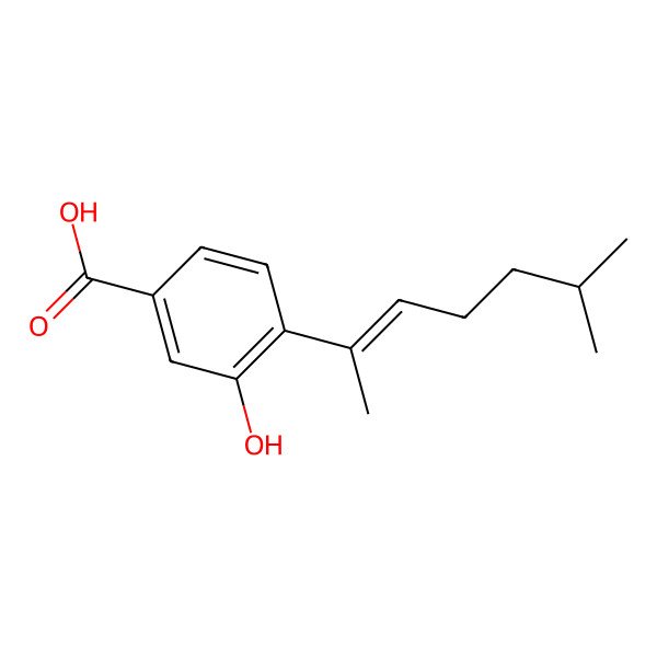 2D Structure of 7-Deoxy-7,8-didehydrosydonic acid