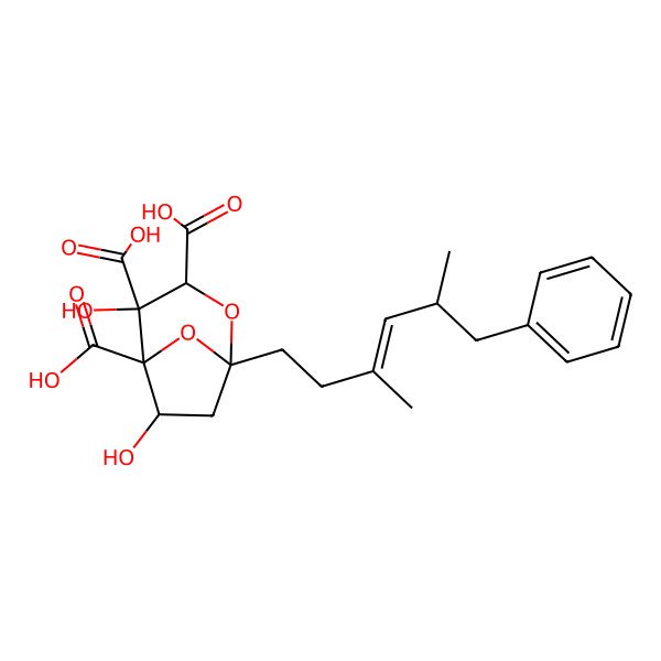 2D Structure of 7-deoxy-squalestatin H5