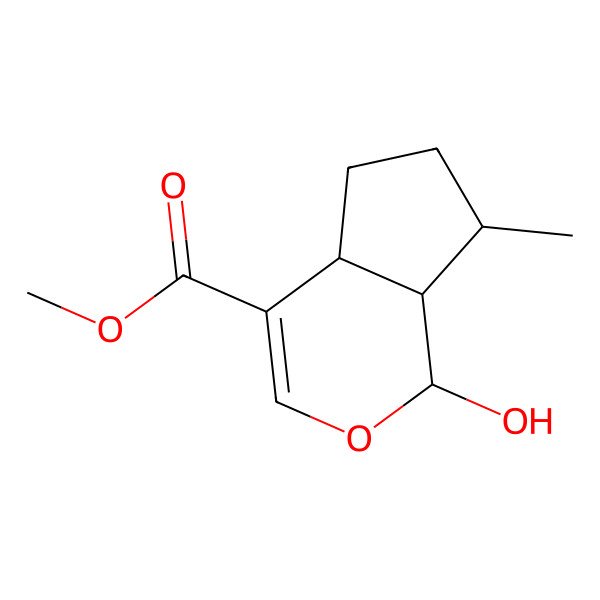 2D Structure of 7-Deoxyloganetin
