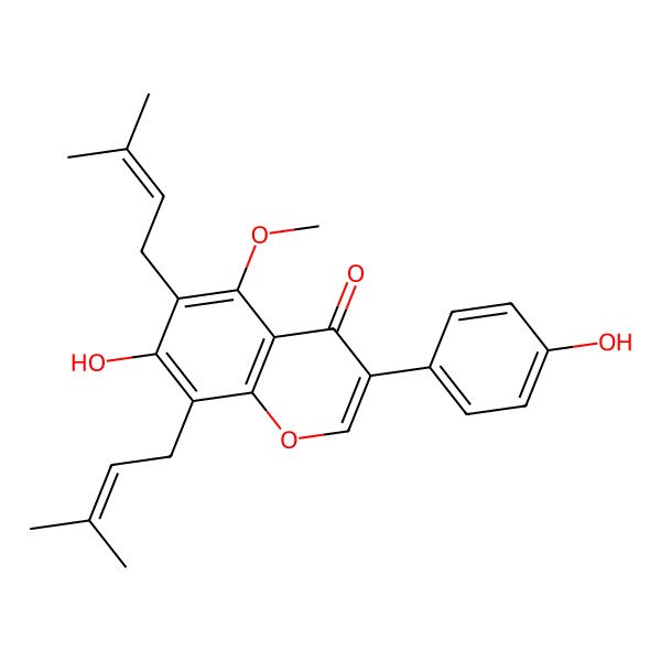 2D Structure of Derrisisoflavone A