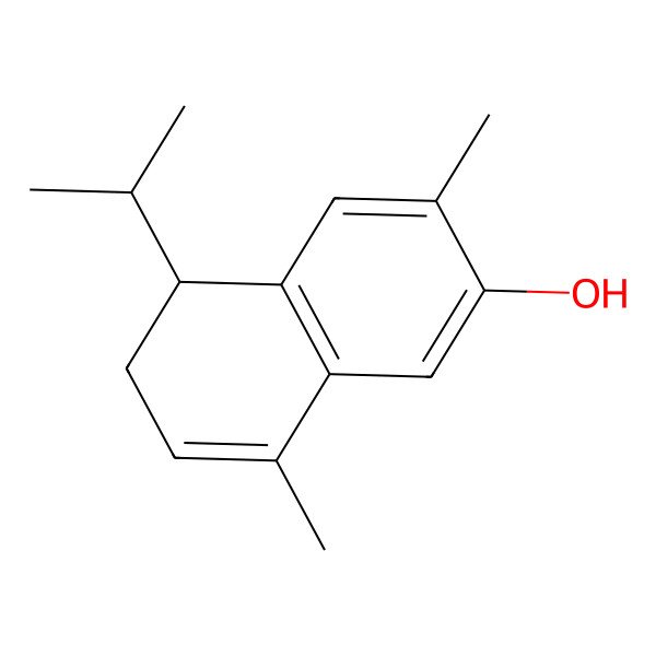 2D Structure of 7-Hydroxy-3,4-dihydrocadalin