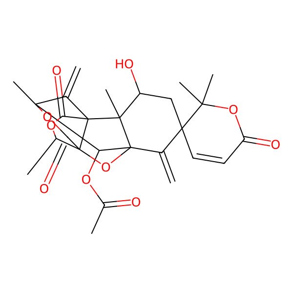 2D Structure of 7-Hydroxydehydroaustin