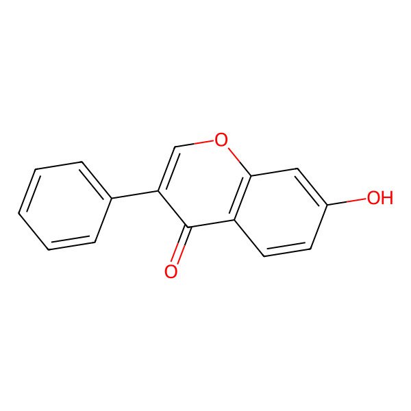 2D Structure of 7-Hydroxyisoflavone