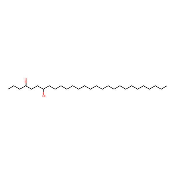 2D Structure of 7-Hydroxyoctacosan-4-one