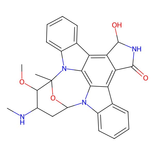 2D Structure of 7-Hydroxystaurosporine