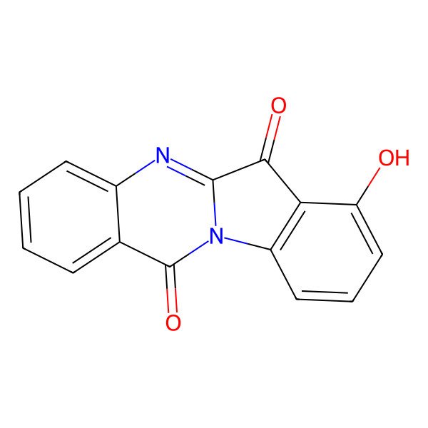 2D Structure of 7-Hydroxytryptanthrin