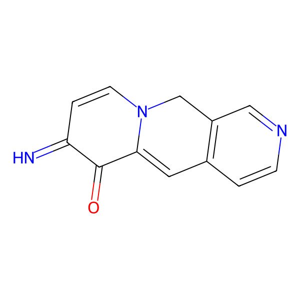 2D Structure of 7-imino-11H-pyrido[1,2-b][2,7]naphthyridin-6-one