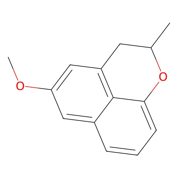 2D Structure of 7-Methoxy-3-methyl-2-oxatricyclo[7.3.1.05,13]trideca-1(12),5(13),6,8,10-pentaene