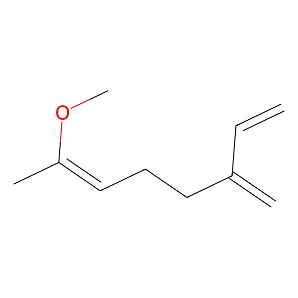 2D Structure of 7-Methoxy-3-methylideneocta-1,6-diene 2D Structure of 7-Methoxy-3-methylideneocta-1,6-diene