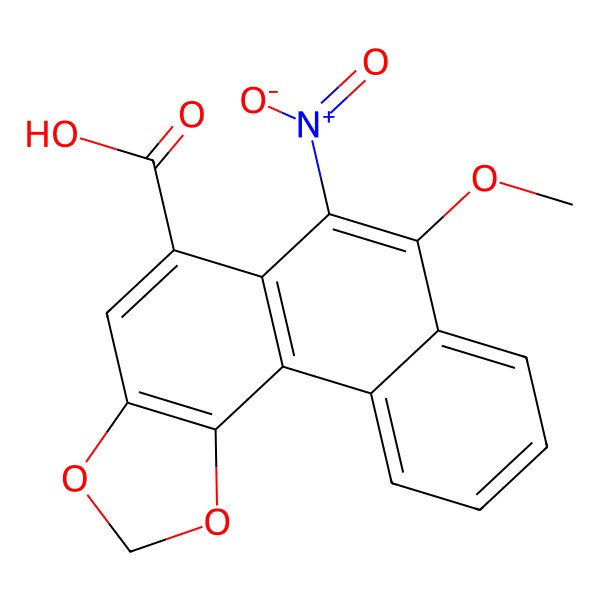 2D Structure of 7-Methoxyaristolochic acid II