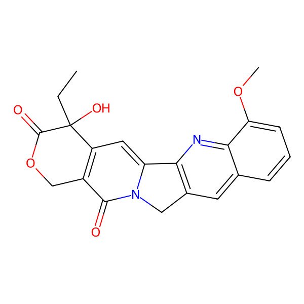 2D Structure of 7-Methoxycamptothecin