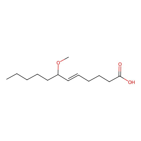 2D Structure of 7-Methoxydodec-5-enoic acid