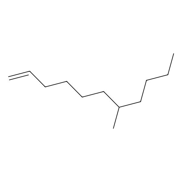 2D Structure of 7-Methyl-1-undecene