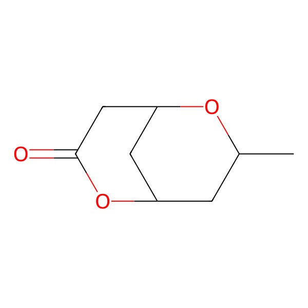 2D Structure of 7-Methyl-2,6-dioxabicyclo[3.3.1]nonan-3-one