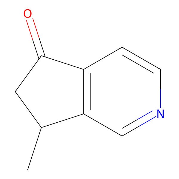 2D Structure of 7-methyl-6,7-dihydro-5H-cyclopenta[c]pyridin-5-one