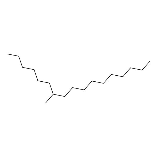 2D Structure of 7-Methylheptadecane