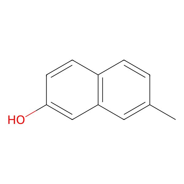 2D Structure of 7-Methylnaphthalen-2-ol