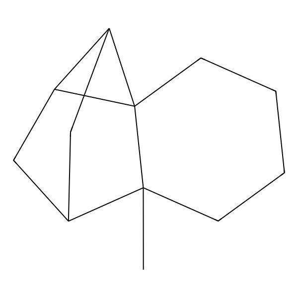 2D Structure of 7-Methyltetracyclo[6.2.1.02,7.02,10]undecane