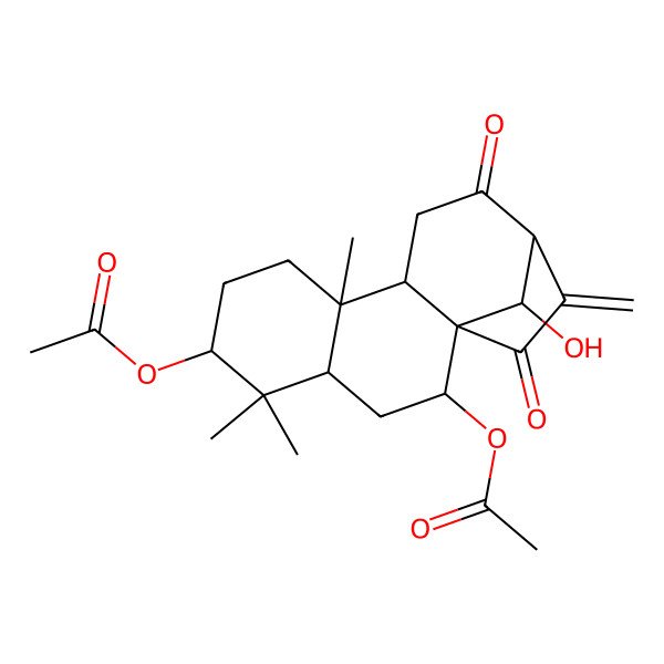2D Structure of 7-O-Acetylpseurata C