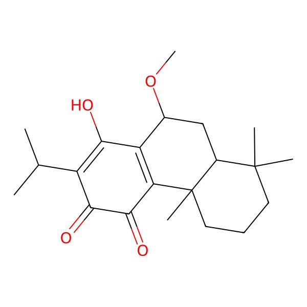 2D Structure of 7-O-Methylhorminone 2D Structure of 7-O-Methylhorminone